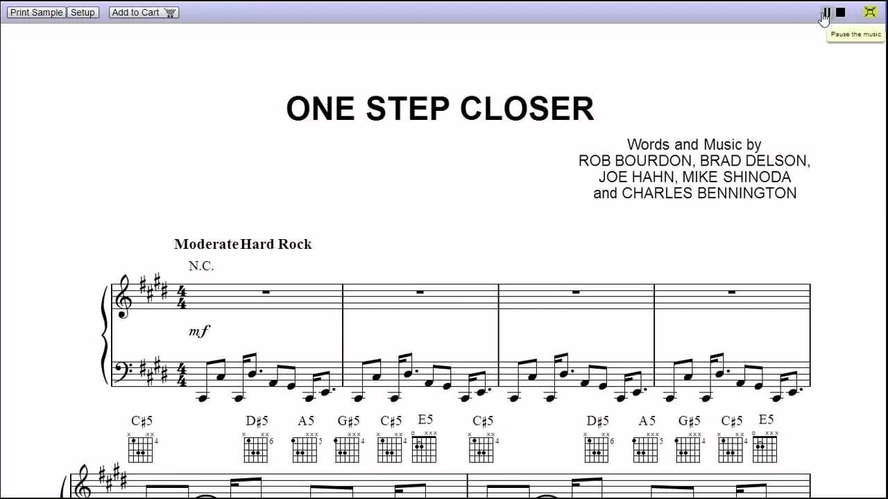One step forward перевод. One step closer ноты. first step ноты для фортепиано. close to you ноты для фортепиано. one step closer piano ноты.