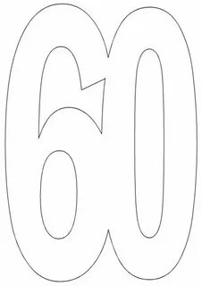 Нарисовать 60 лет