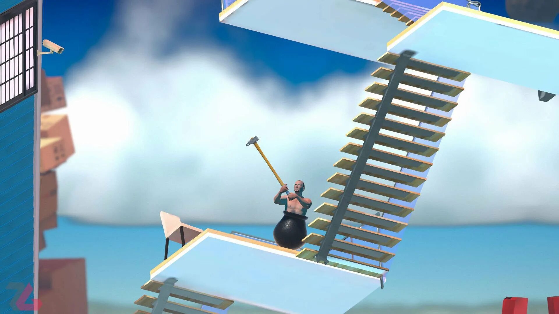 Getting over it with bennett foddy. Фодди бенат. игра геттинг овер. игра getting over it with bennett foddy.