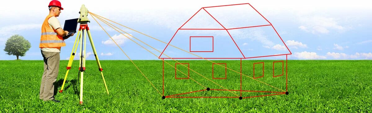 Вынос границ участка в натуру. Обмер земельного участка с домом фотографии. Землеустройство и геодезия. Геодезия земельного участка. Межевать.