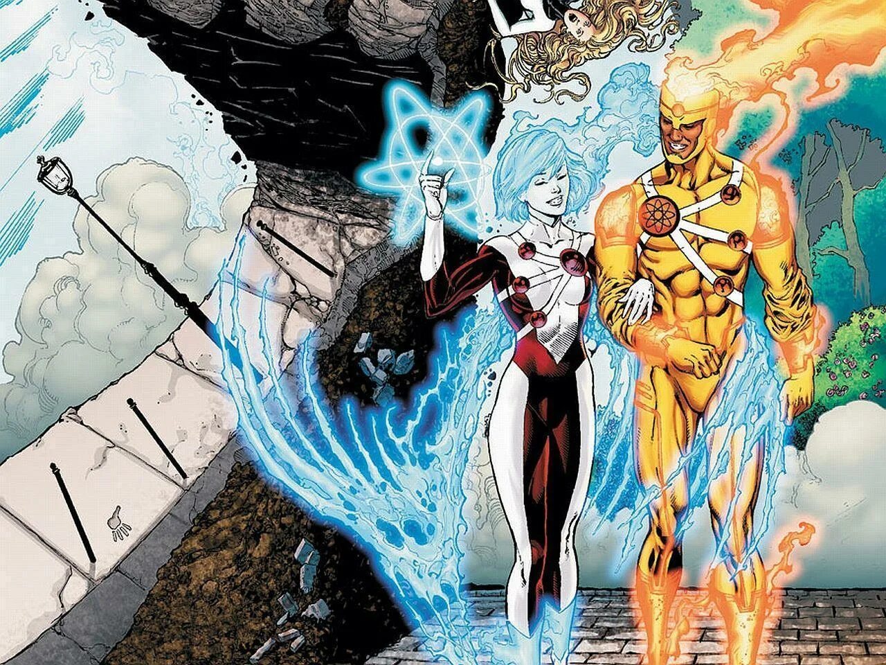 Firestorm of pelting. Файршторм dc. firestorm dc comics. огненный шторм dc comics. огненный шторм dc арт.