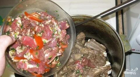 Баранина с овощами в кастрюле рецепты