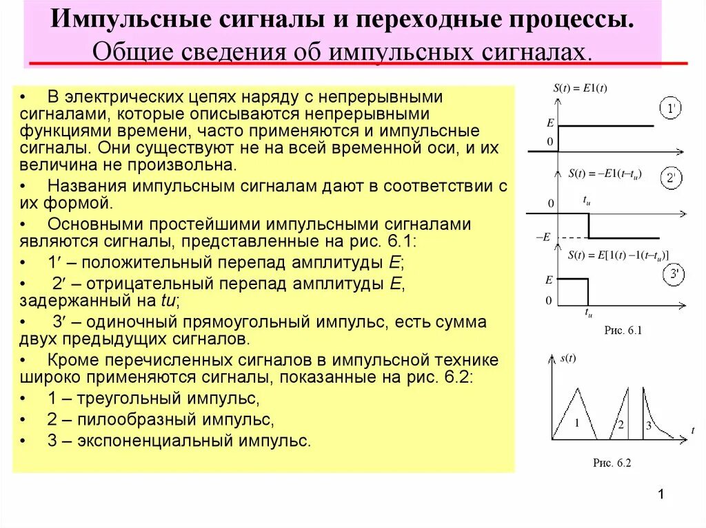 Импульсное непрерывное
