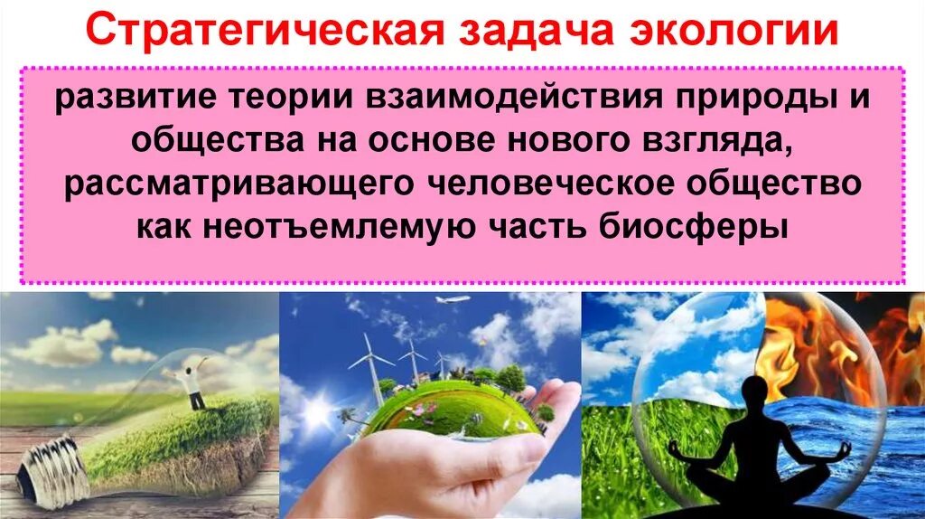 Человек часть биосферы тест. Концепции взаимодействия общества и природы. Стратегическая задача экологии. Экология человеческого общества. Системная экология презентация.