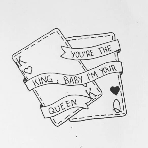 Card draw. Чехол на карту нарисовать карандашом. You're the King Baby i'm your Queen. Что нарисовать на чехле для карты. Love Queen drawing.