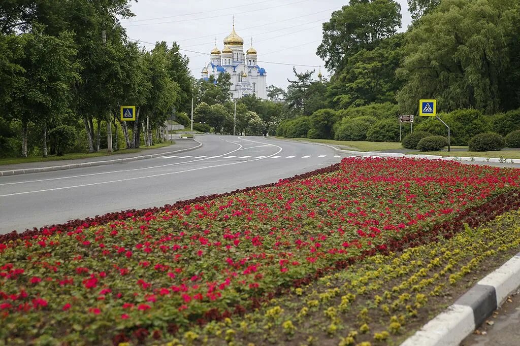 Индекс г находка. Находка город лето. Городской парк находка.