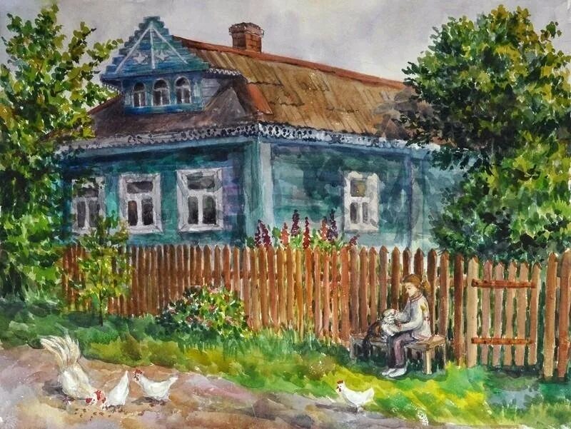 В деревню роковой год