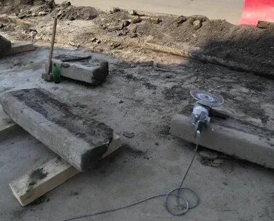 Разборка бетонных оснований
