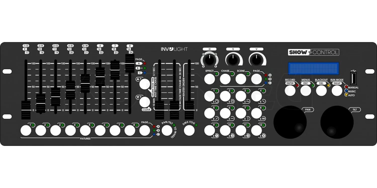 Show controller. Involight dl512 dmx-контроллер. dmx контроллер involight. involight showcontrol. led controller dmx 512.