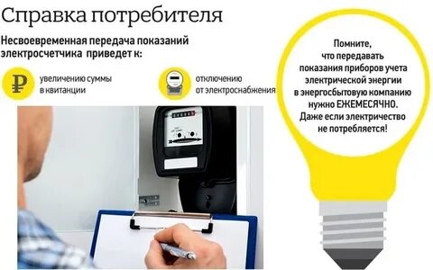 Передача показаний электроэнергии сроки в москве