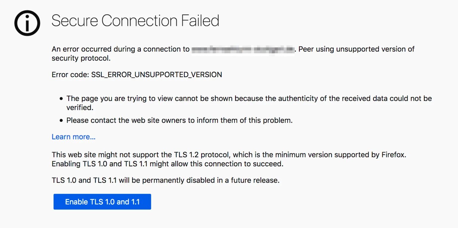 Включите протоколы tls 1.1 и tls 1.2. Secure connection failed. tls. протоколы tls 1.0 и 1.1. tls 1.0.