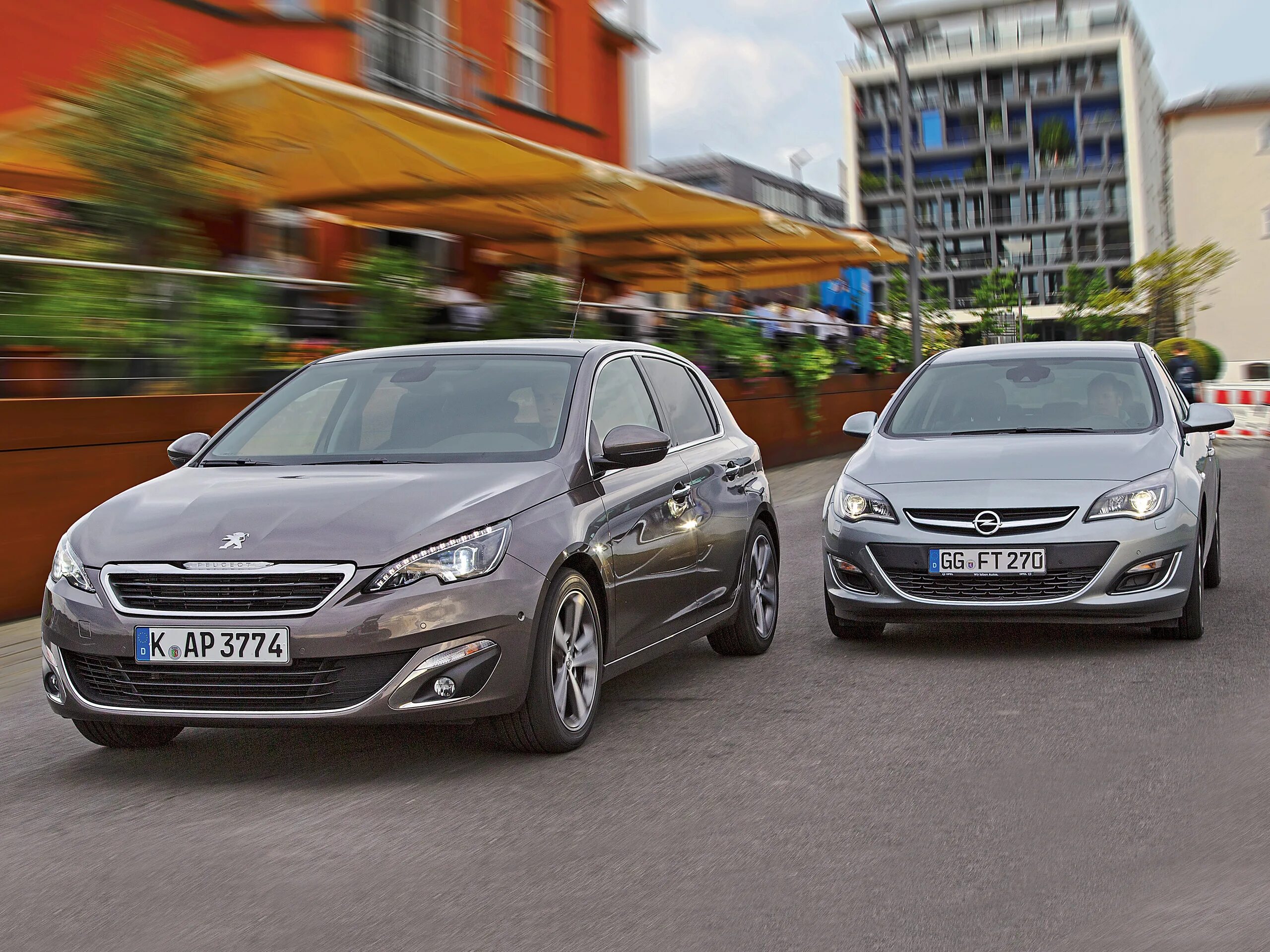 Пежо 308 vs. Peugeot 308 vs Opel Astra. Peugeot 308 2014. Opel v