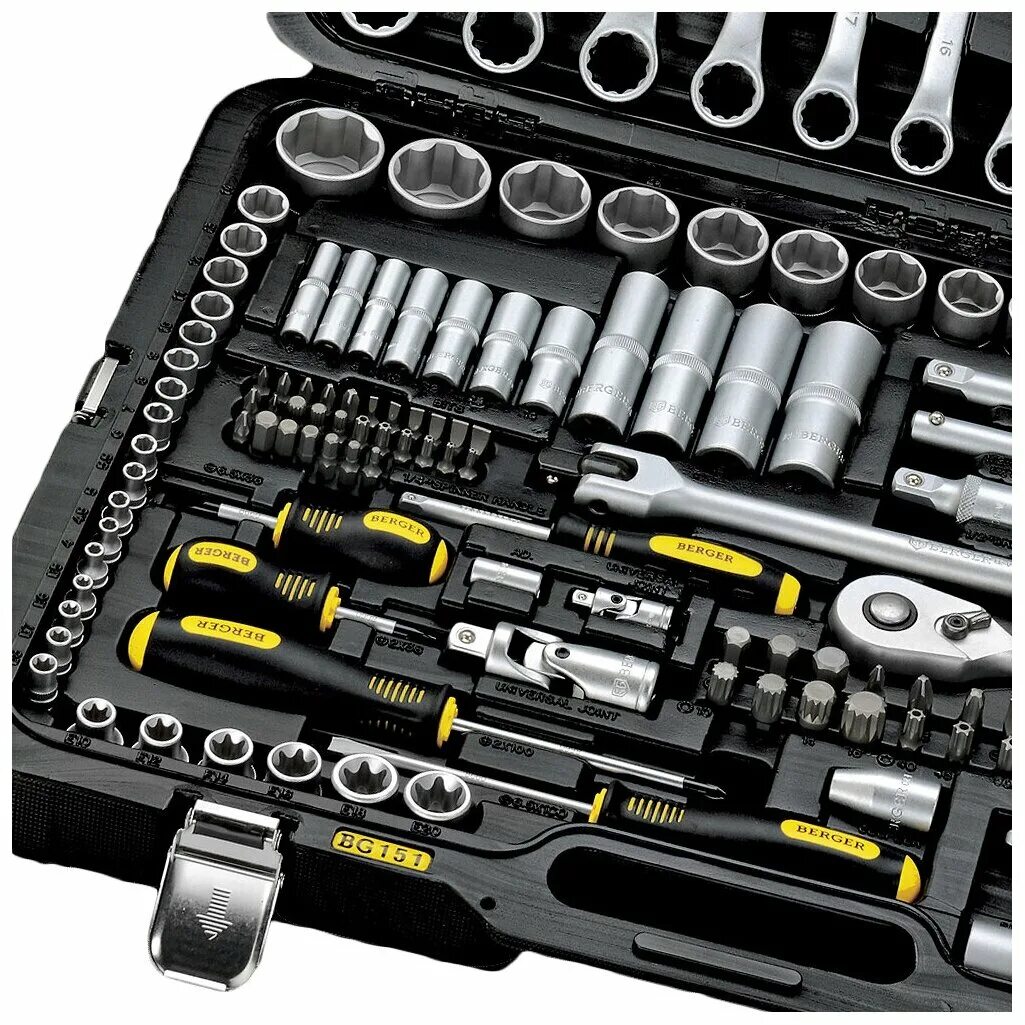 набор инструментов berger 148-1214. набор инструментов berger. наборы инструмента бергер 1/4 55 предмета. Berger универсальный набор инструментов 100 предметов bg100-3814. набор инструментов 151 предмет berger bg bg151-1214.