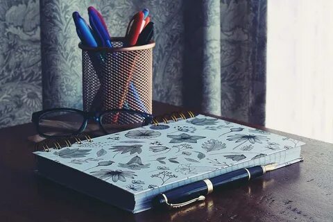 The books on my desk