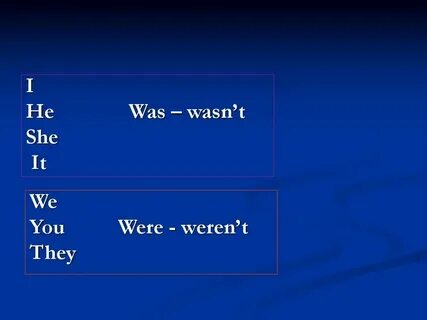 Weren t