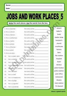 Job places