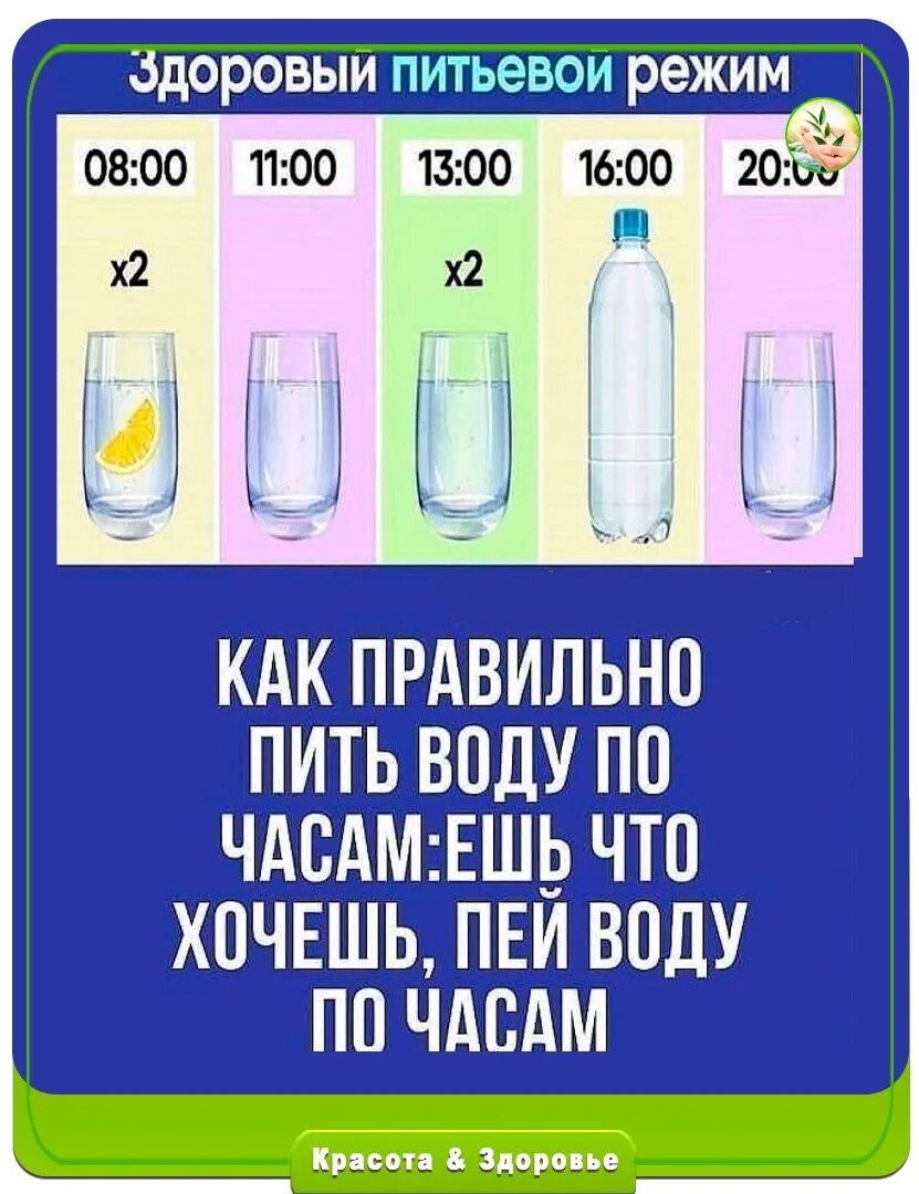 Сколько в день надо пить стаканов воды