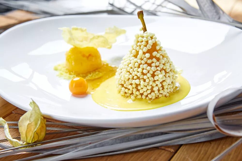 гречневая каша в ресторане. блюда из каш. каши от шеф повара. гречка с белыми грибами. каши от шеф повара.