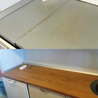 Замена кухонной столешницы