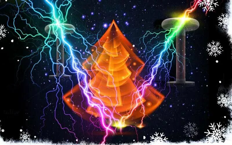 С днем энергетика лампочка. Новый год электричество. Елка энергетика. Молния на длинной выдержке. С днём энергетика открытки.