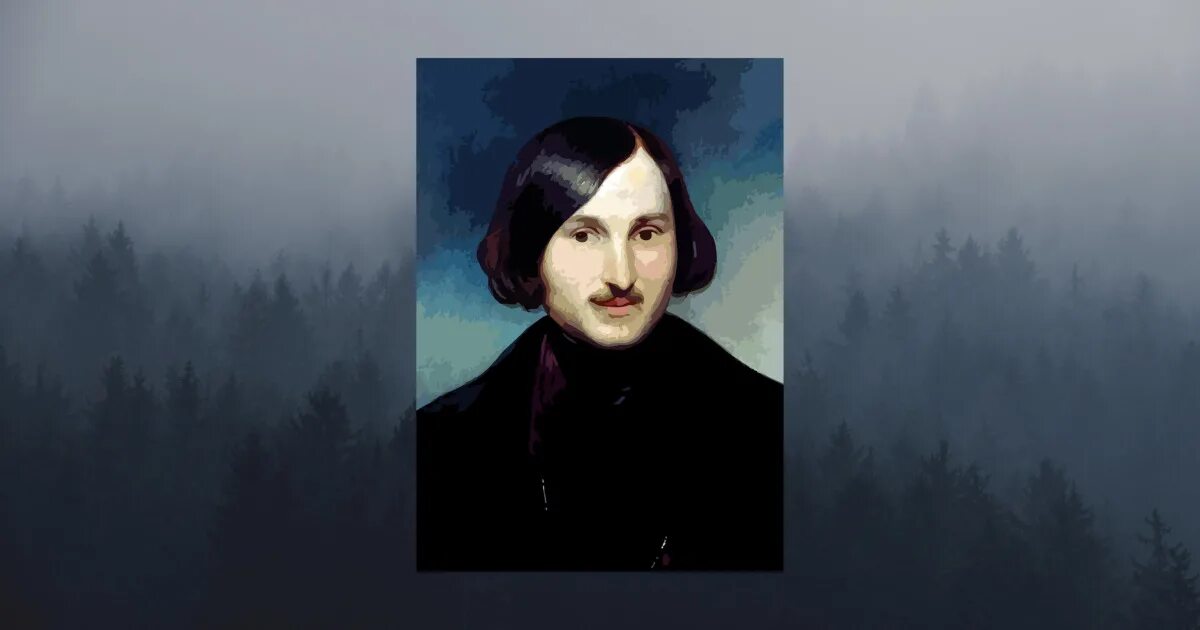Гоголь произведения слушать. Гоголь. Гоголь арт. Гоголь портрет размер 1300 на 800 пикселей.