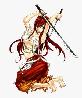 Fairy Tail Erza Scarlet Png By Bloomsama-d6e5av3 - Fairy Tail Erza Png, Transpar