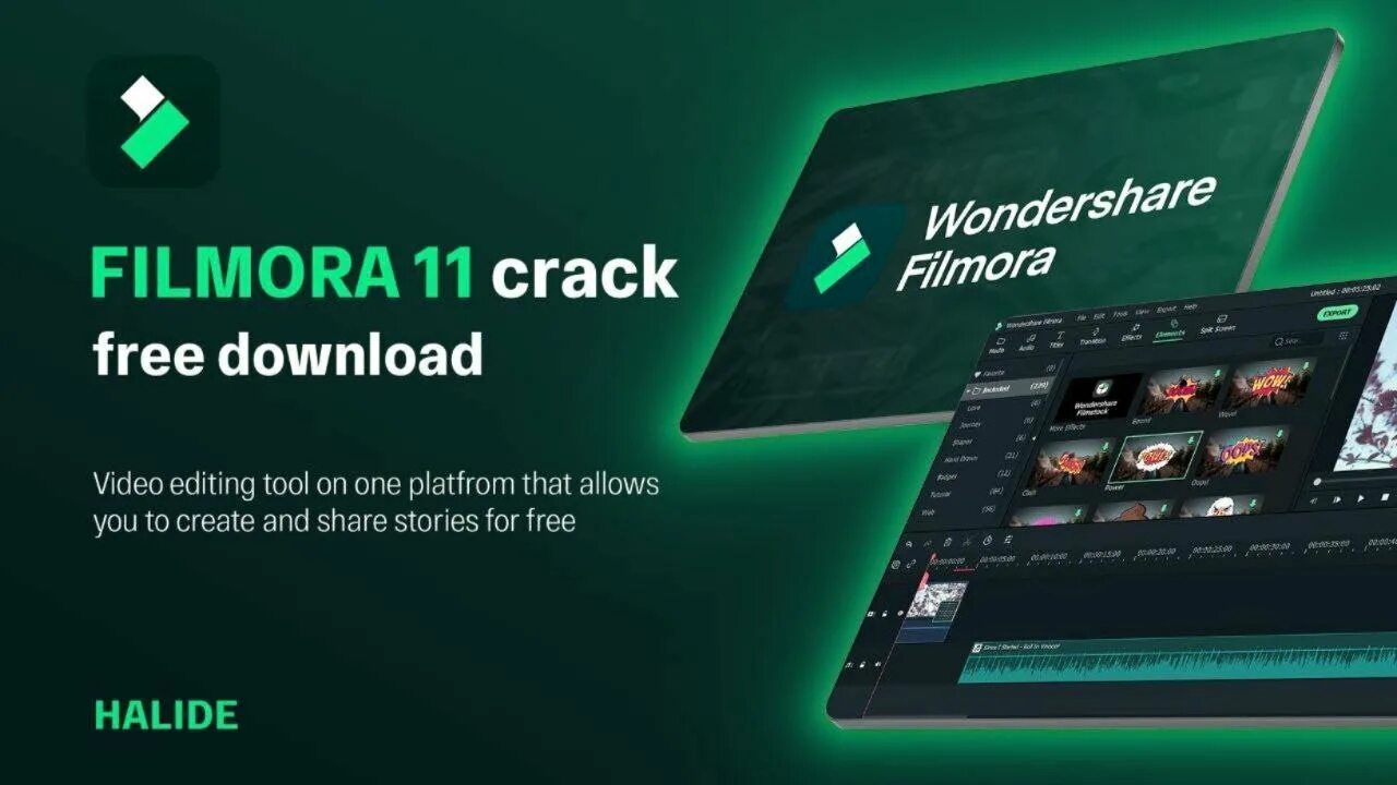 Крякнуть wondershare filmora