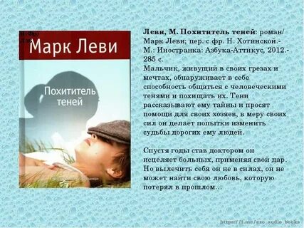 Книга похититель теней
