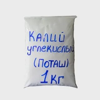 Формула с техническим названием поташ