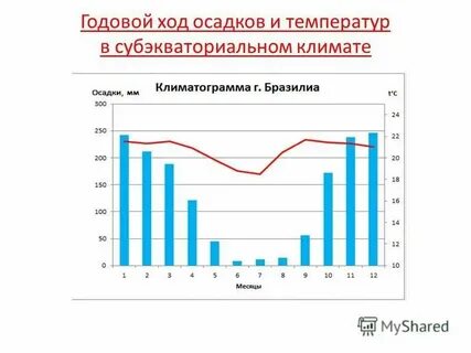 Температура января и июля количество осадков бразилия