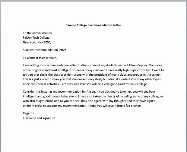 You have the new letter. Recommendation Letter for University admission. Recommendation Letter for student for Bachelors. Recommendation Letter. Recommendation Letter Sample.