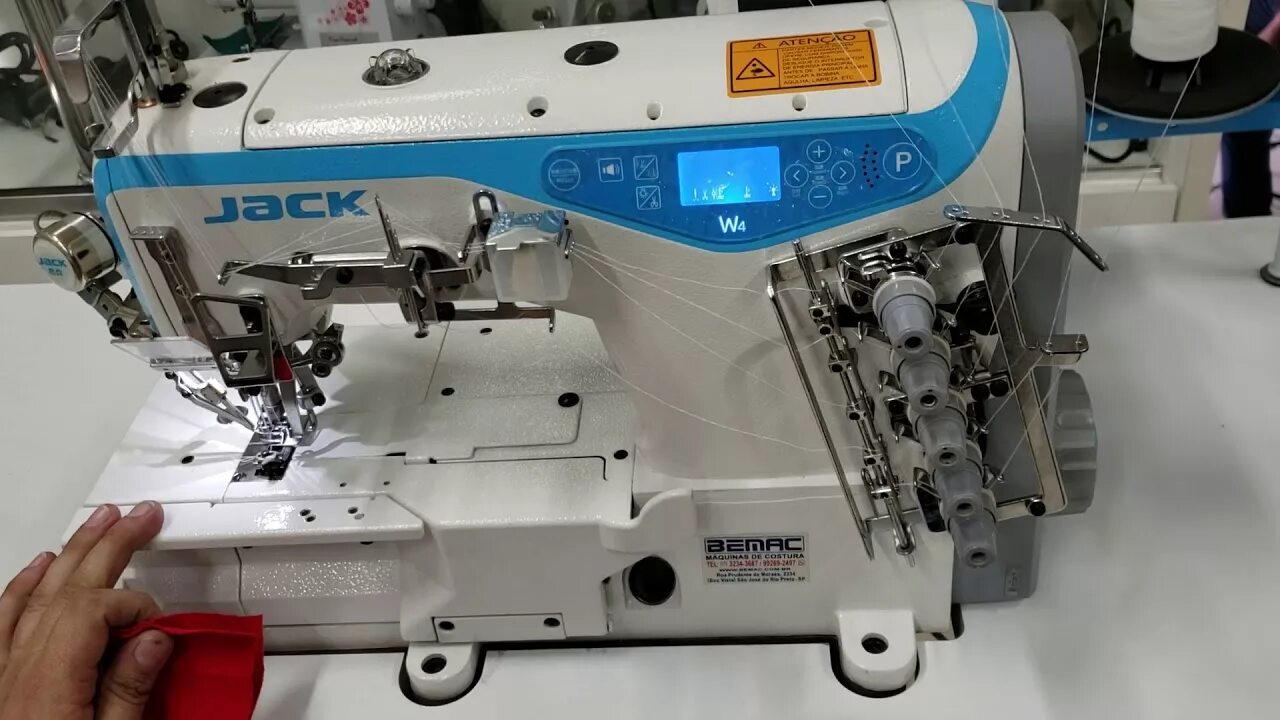 Прямострочная швейная машина для ткани Jack JK-F4 купить в интернет-магазине Ярм