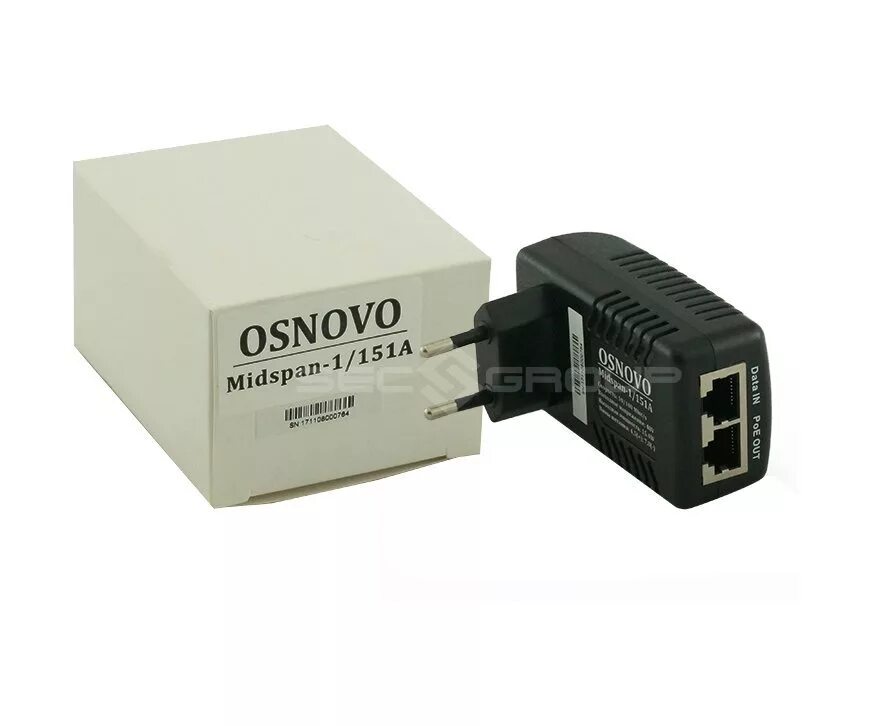 Poe osnovo midspan. Инжектор РОЕ OSNOVO Midspan-1/151a. POE OSNOVO Midspan-1/151a. Midspan-1/151a POE-инжектор. Инжектор сплиттер POE OSNOVO Midspan-1/151a.