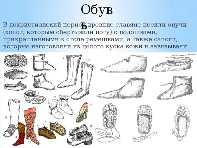 старославянские название туфель. обувь славян древней руси. сабо 17 век. чоботы обувь древней руси. башмаки в древней руси.