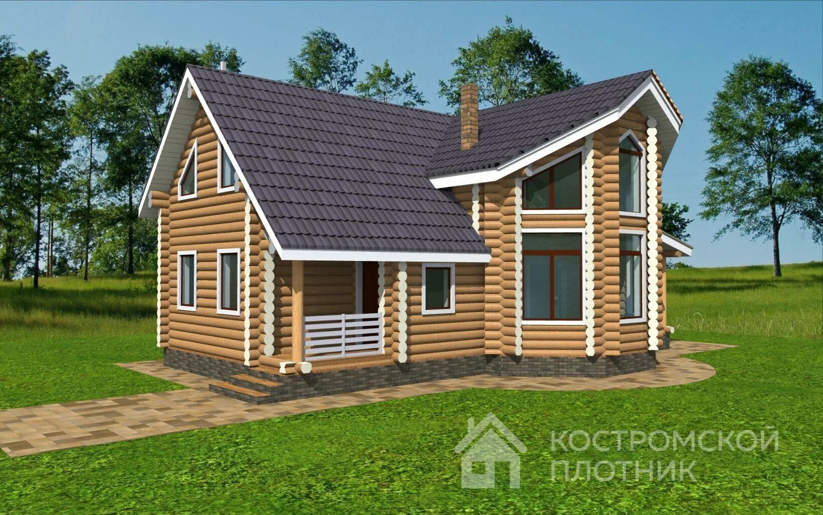 КостромаДомСтрой, строительство дачных домов и коттеджей, ул. Докукина, 17, стр.