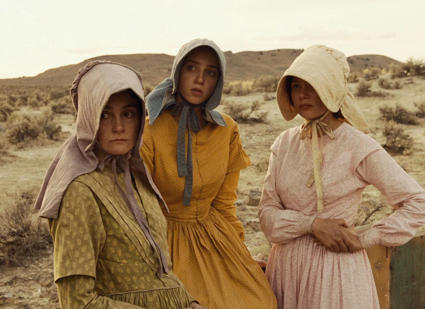 Got s country. Kelly Reichardt Meek's Cutoff. Женщины в вестерн фильмах.