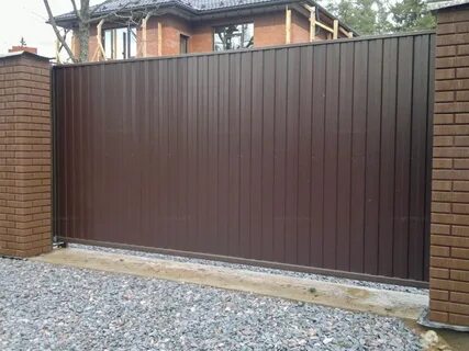 Откатные ворота ленинградская область под ключ