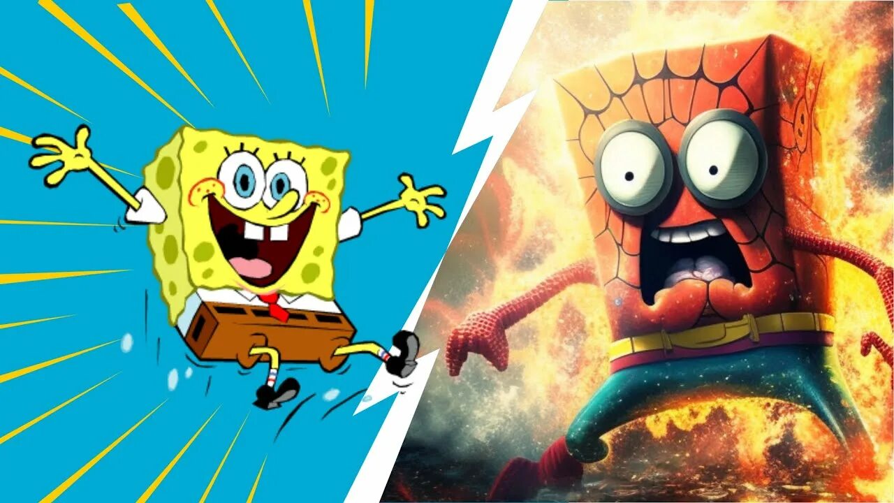 Spongebob ai. Ai spongebob. супергерой аи. патрик горман в мстителях.