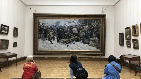Сколько работ в третьяковской галерее