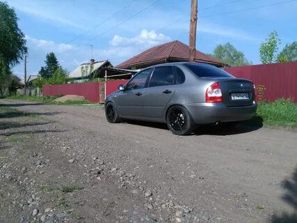 Калина седан занижение