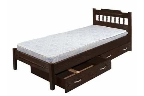 Кровать 120х200 с ящиками