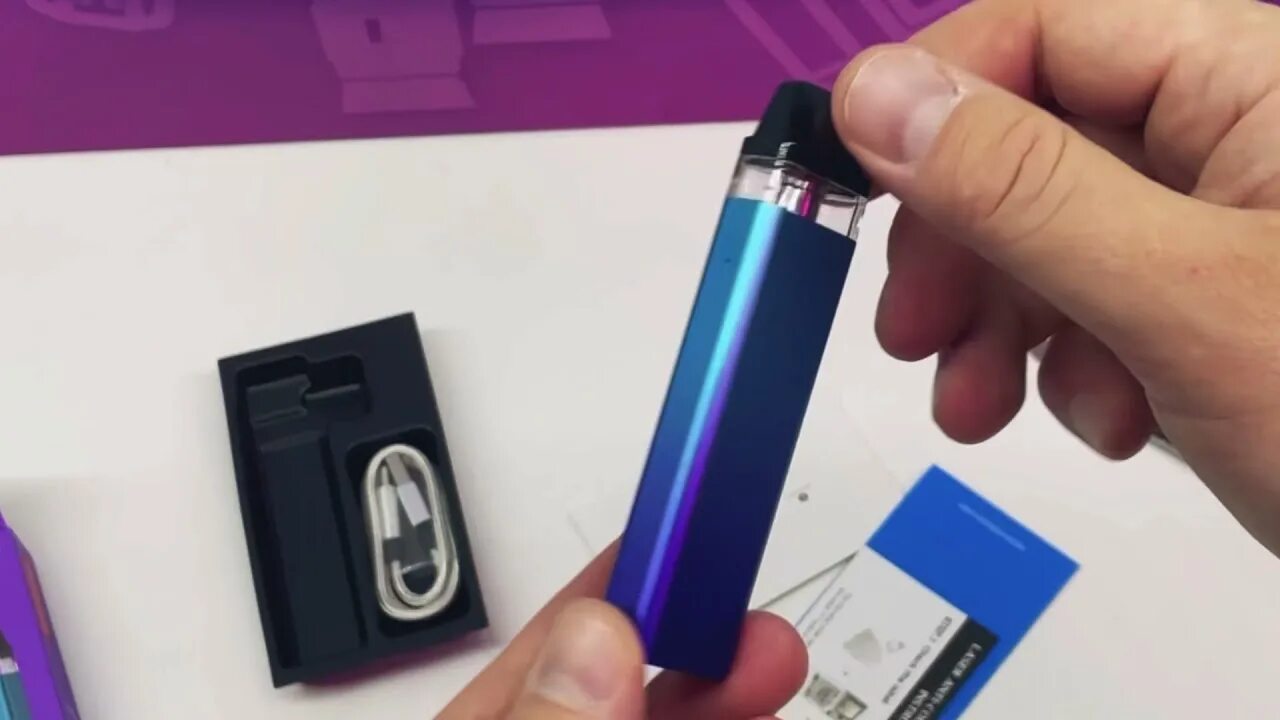 Vaporesso mini как открыть