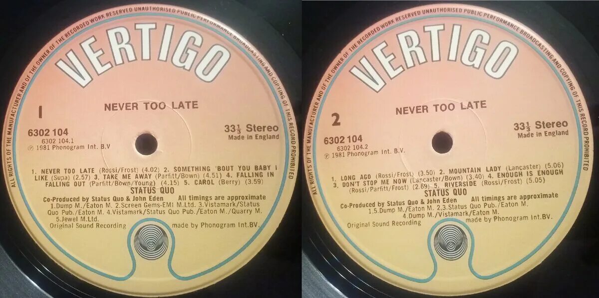 Status Quo "never too late". Status Quo never too late 1981. Never too late status Quo album. CD status Quo: never too late. Что означает статус кво