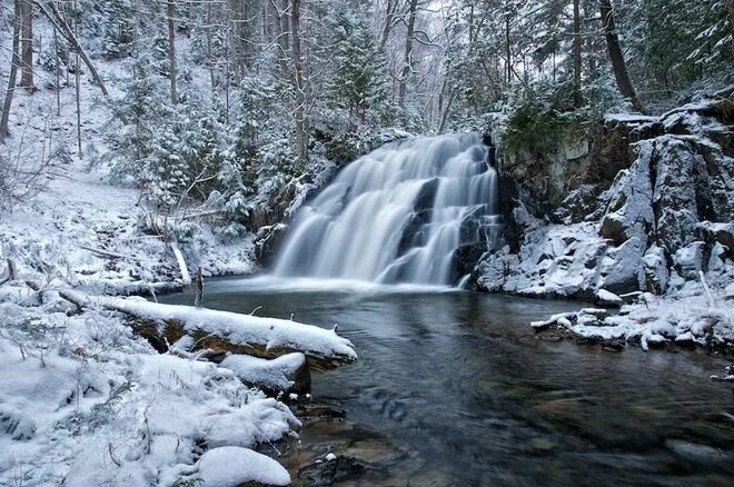 Lower Sunwapta Falls -1, Jasper Photo taken 2 December 200. Flickr