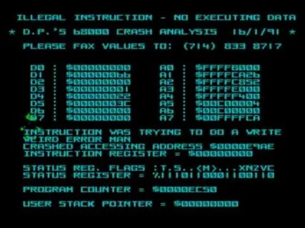 Error illegal