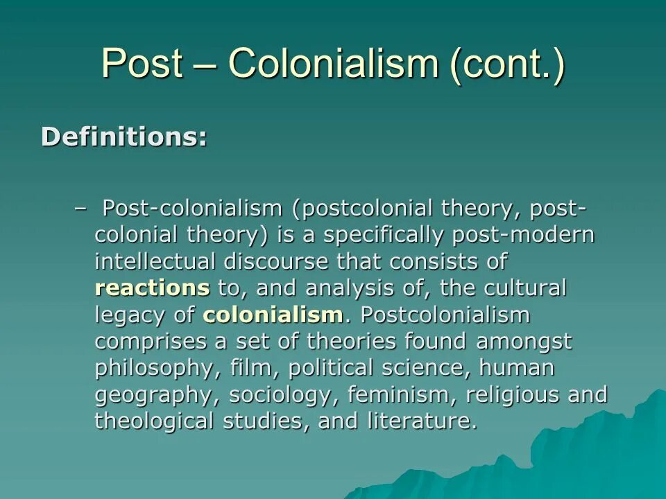 Colonialism/Postcolonialism. Postcolonialism Colonialism difference. Post Colonial Ethnicity example. Othering Postcolonial. State definition