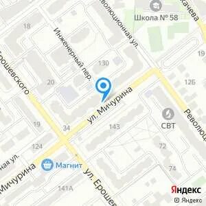 Карта самары мичурина