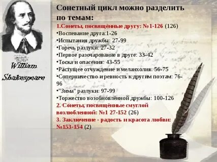 Анализ шекспира