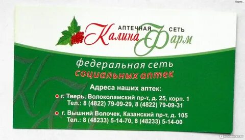 Калина великий новгород каталог