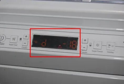 Ошибки холодильника аристон